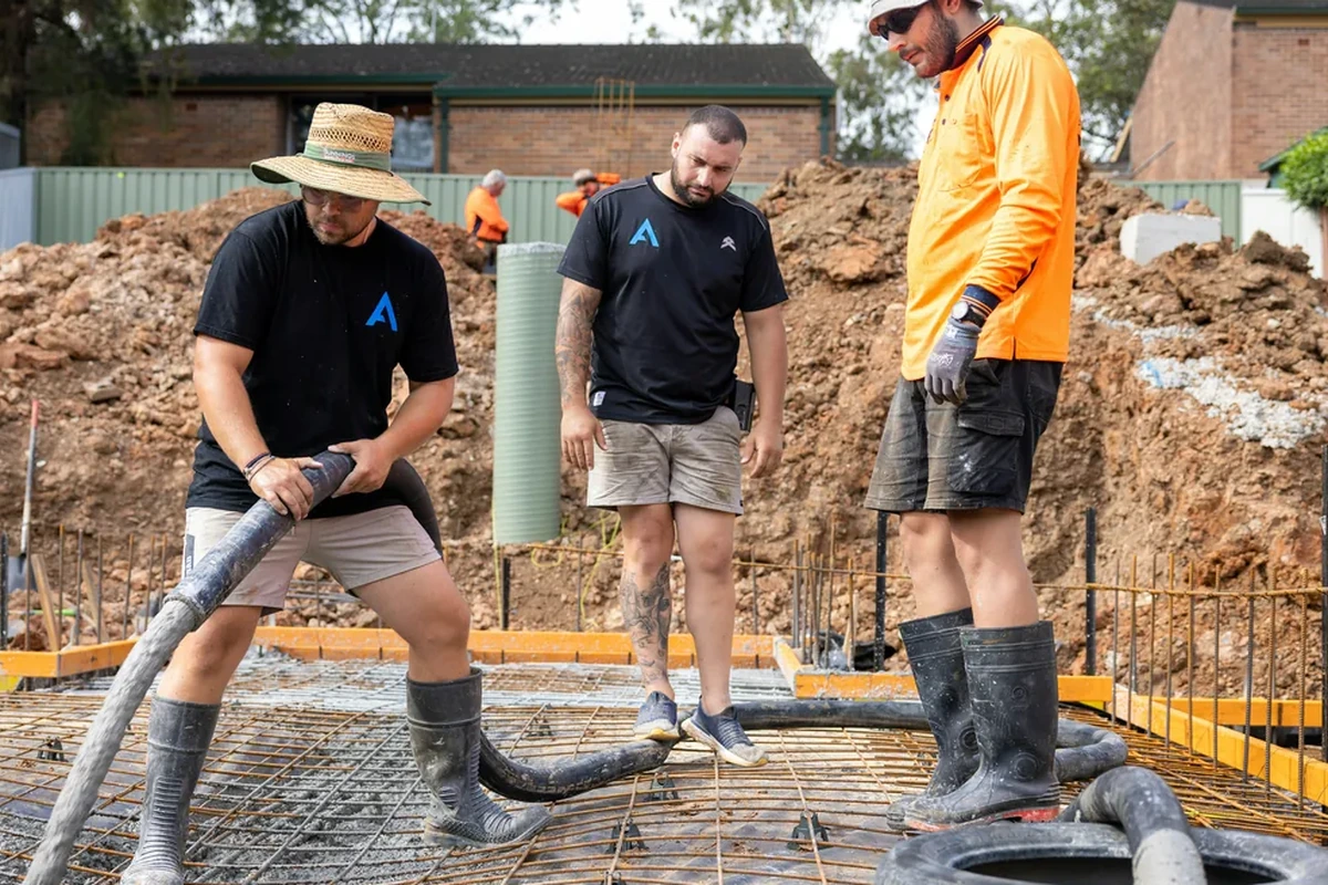 Concrete foundation service in Victoria TX